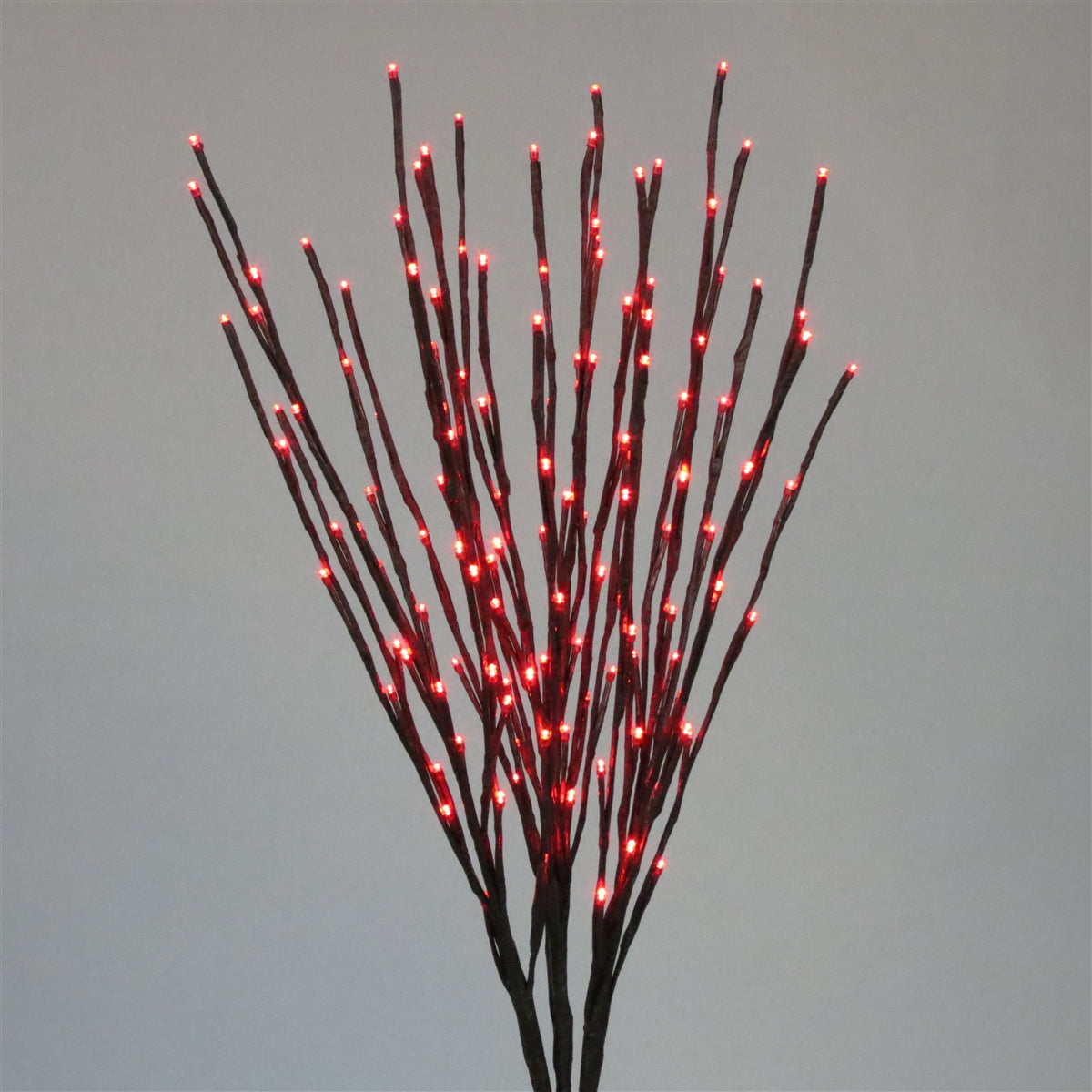 Holiday Bright LED-LBRST140-RD Christmas Staked LED 140 Red Light Burst, 36"