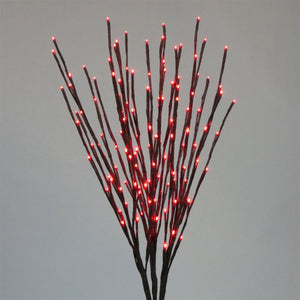 Holiday Bright LED-LBRST140-RD Christmas Staked LED 140 Red Light Burst, 36"