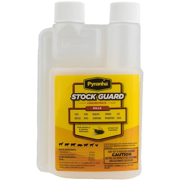 Pyranha 001STCKGRD8 Stock Guard Concentrated Insecticide / Repellent, 8 Oz