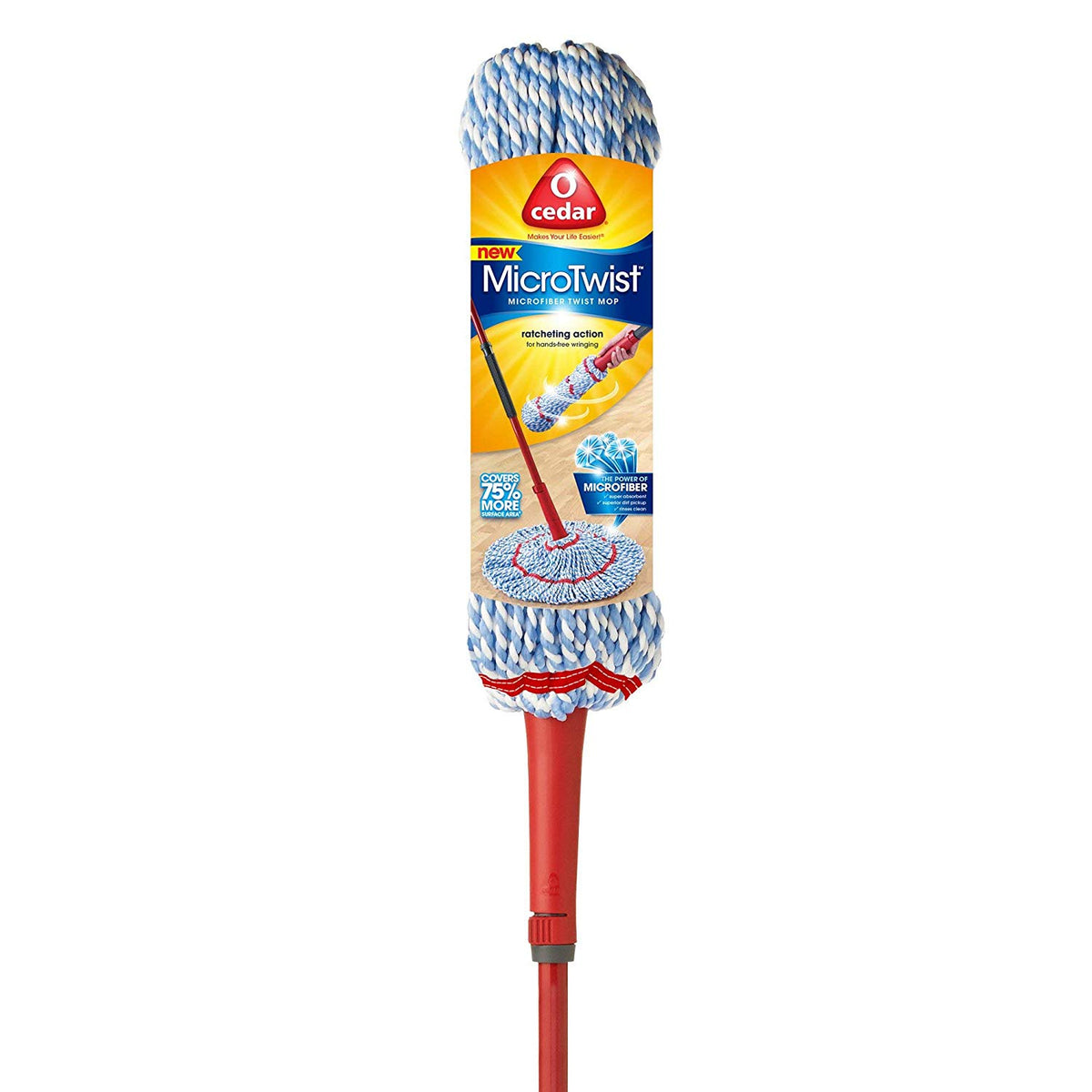 O-Cedar 147524 MicroTwist Microfiber Twist Mop