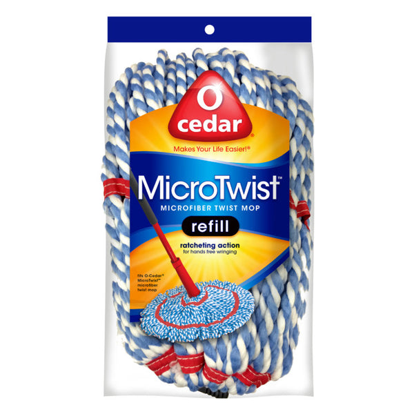O-Cedar 147525 MicroTwist Microfiber Twist Mop Refill