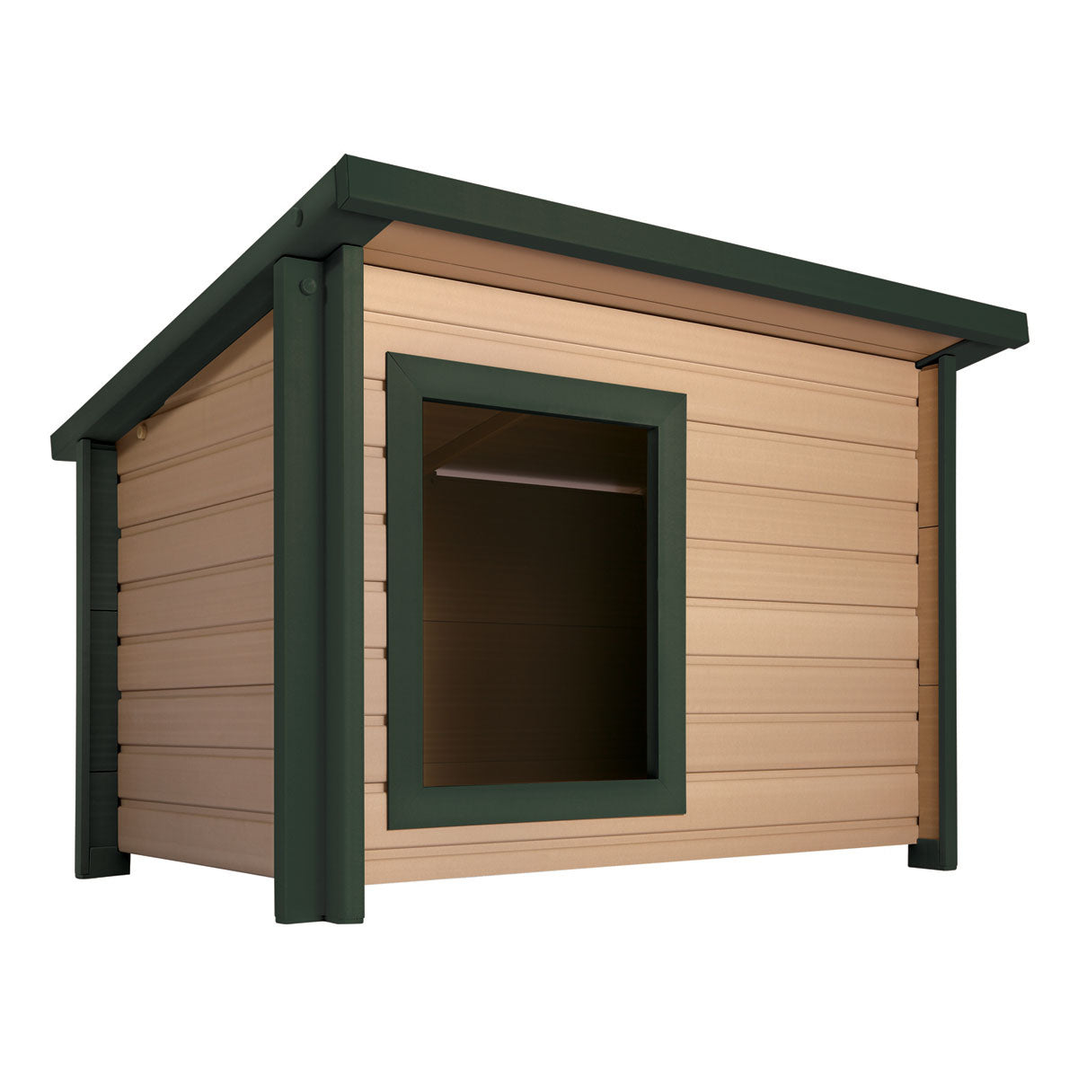 NewAgePet ECOH207XL Ecoflex Rustic Lodge Dog House, Extra Large