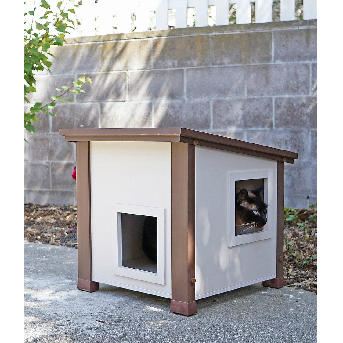 NewAge Pet ECTH350 Ecoflex Cat House with 2 Doors