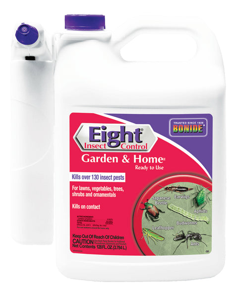 Bonide 429 Eight Garden & Home Insect Control with Power Sprayer, RTU, Gallon
