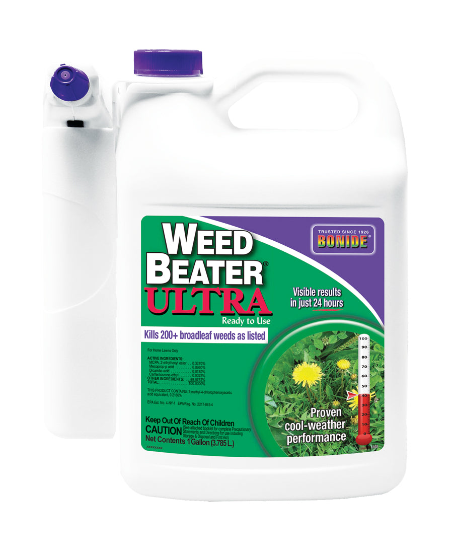 Bonide 3082 Weed Beater Ultra Broadleaf Weed Killer, 1 Gallon