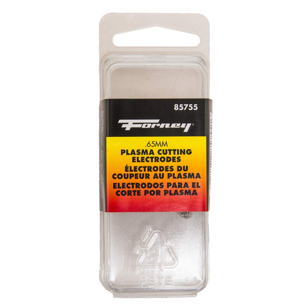 Forney 85755 Plasma Cutting Electrode 0.65mm for 302, 303, 317 & 251, 2-Pack