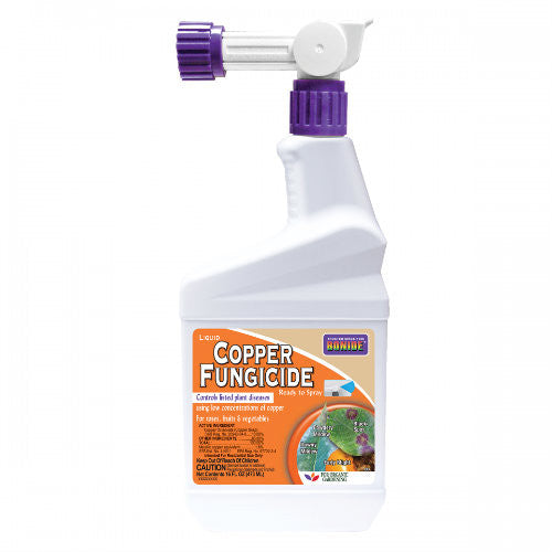 Bonide 813 Liquid Concentrate Copper Fungicide, Ready-To-Spray, 1 Pint