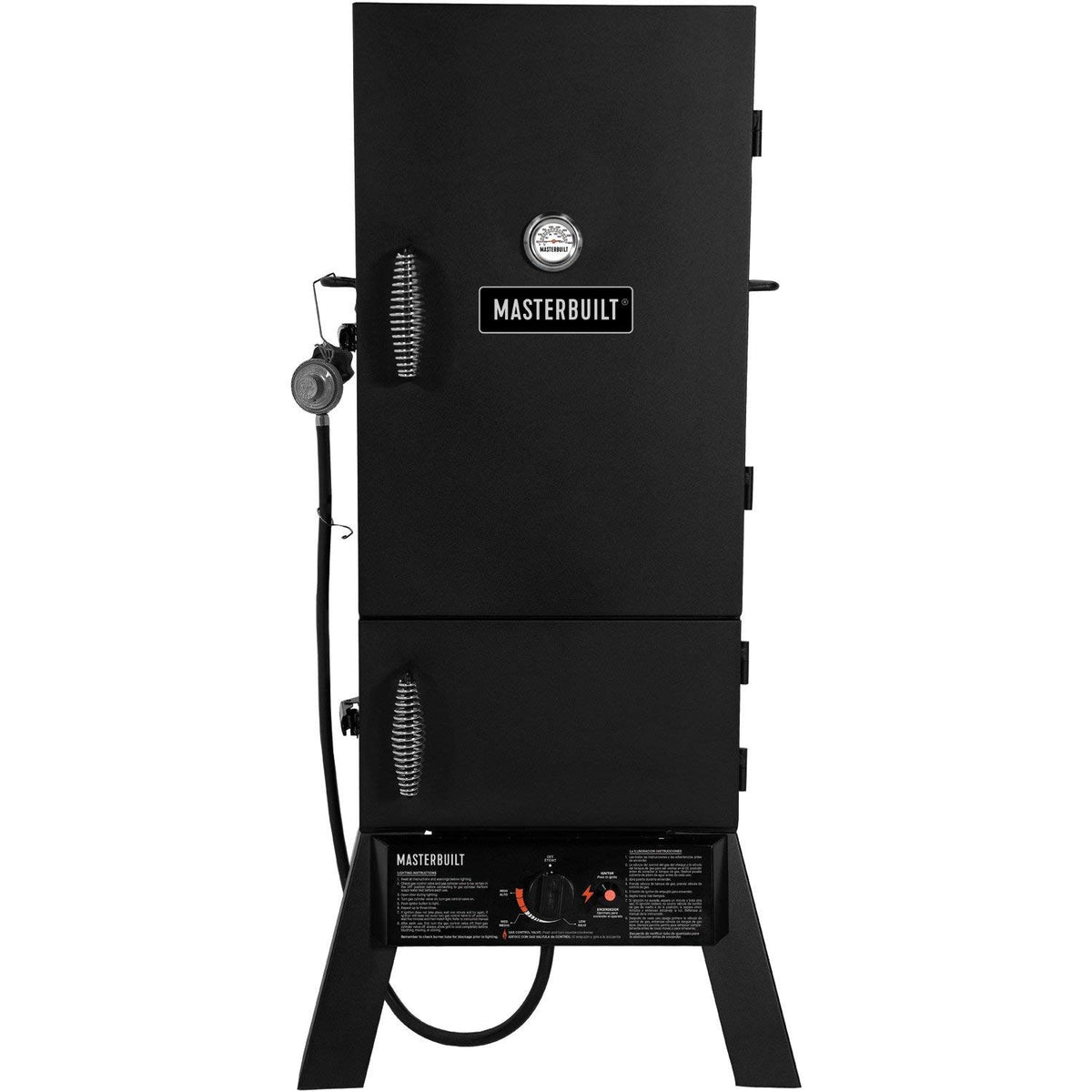 Masterbuilt MB051311 Two-Door Propane Gas Smoker, 15400 BTU