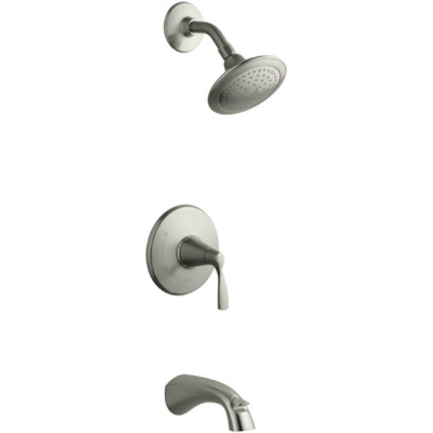 Kohler R37028-4G-BN Mistos Single Lever Bath/Shower Faucet, Brush-Nickel, 1.8GPM