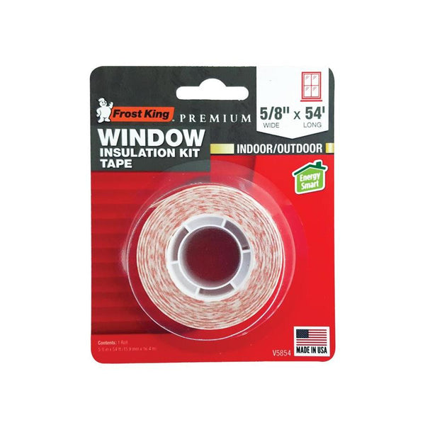 Frost King V5854 Premium Window Insulation Tape, 5/8" x 54'