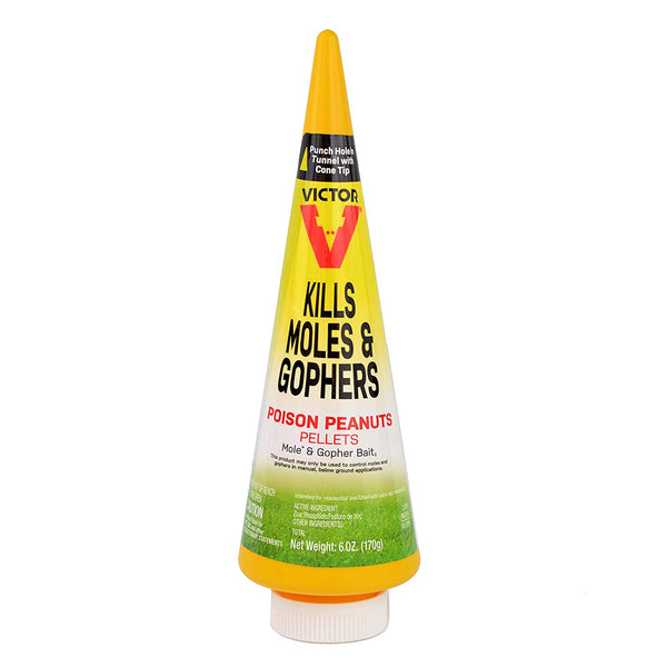 Victor M6006 Mole & Gopher Poison Peanuts, 6 Oz