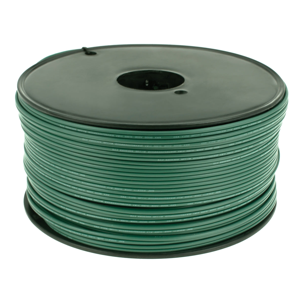Holiday Bright AC-C9250GC-0 Heavy Duty SPT-2 Commercial 18-AWG Wire, Green, 250'