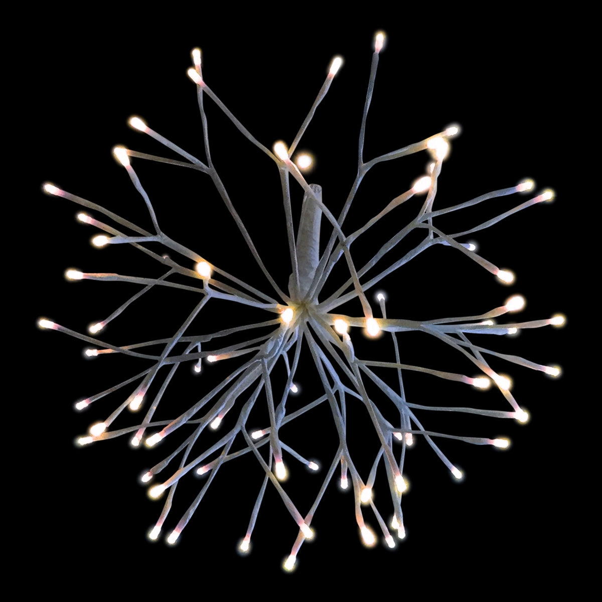 Holiday LED3D16STLCLWW LED 3D Starlight Cluster with 72 Warm White Lights, 16"