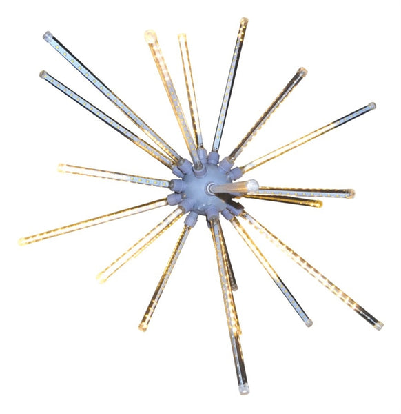 Holiday LED3D28MBRSTAWW LED 3D Meteor Combo A 336-Light Burst, Warm White, 20"