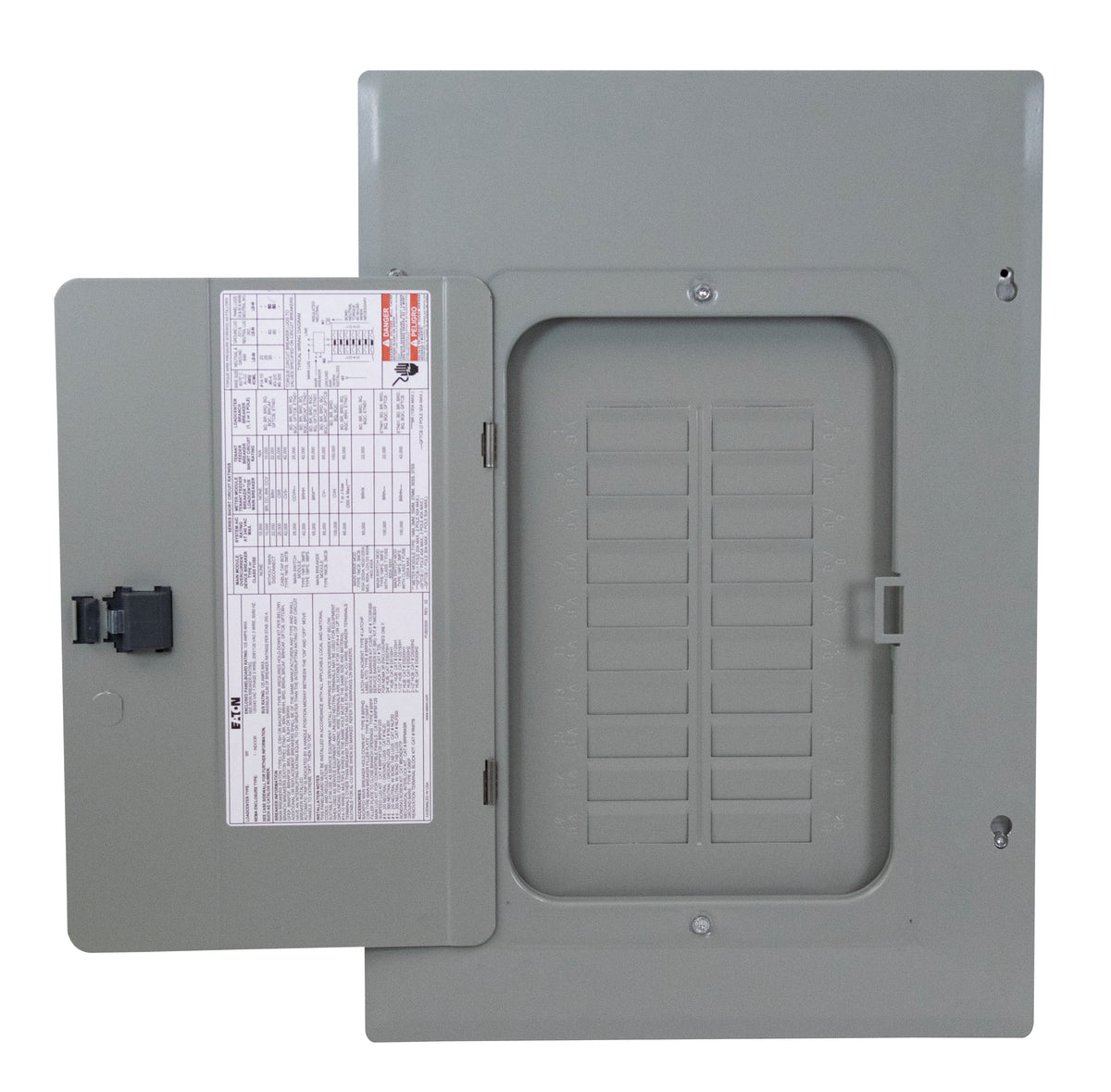 Eaton BRP20L125 Indoor Main Lug Plug-On Type BR Load Center, 40-Circuits, 125A