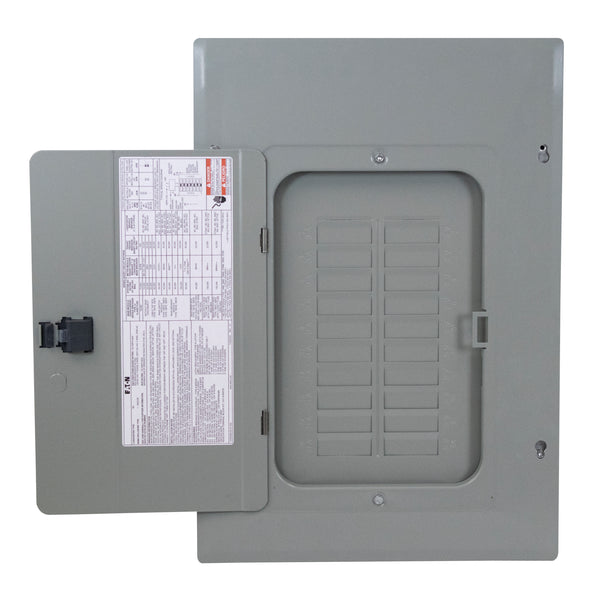 Eaton BRP20L125 Indoor Main Lug Plug-On Type BR Load Center, 40-Circuits, 125A