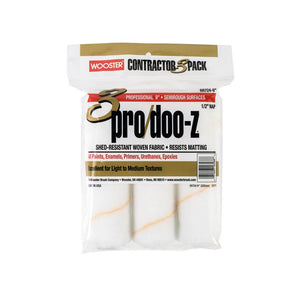 Wooster RR724-9 Pro/Doo-Z Paint Roller Covers, Semi-Rough, 1/2" x 9", 3-Pack