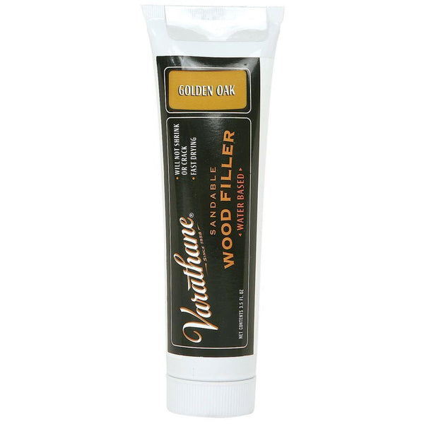 Varathane 215213 Water-Based Sandable Wood Filler, 3.5 Oz, Golden Oak