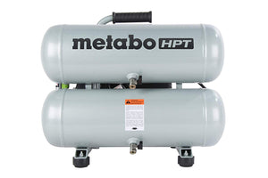 Metabo HPT EC99SM Portable Electric Twin Stack Air Compressor, 4 Gal, 135 PSI