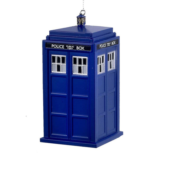 Kurt Adler DW1131T Doctor Who Tardis Ornament, Perfect for Whovian's, 4.5"