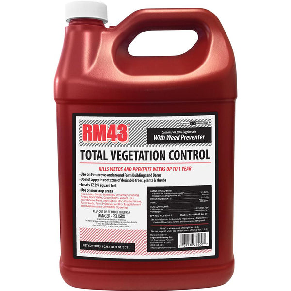 RM43 76500 Total Vegetation Control Weed Killer & Preventer Concentrate, 1-Gal