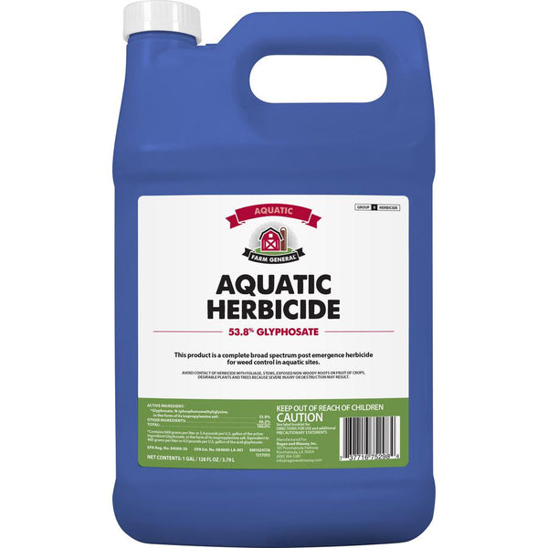 Farm General 75298 Aquatic Herbicide 53.8% Glyphosate, 1-Gallon