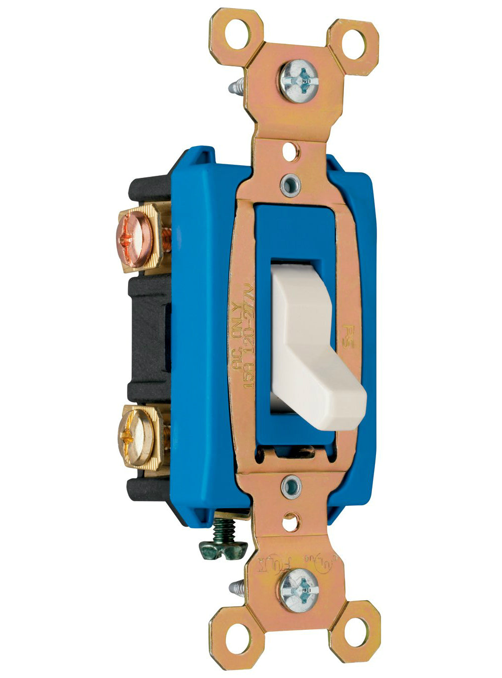 Legrand CSB15AC3LACC8 Back & Side Wire Commercial 3-Way Switch 15A, Light Almond