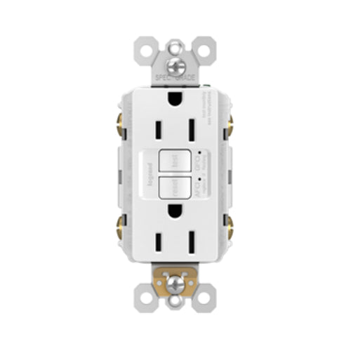 Legrand AFGF152TRWCCV4 Radiant Dual-Function AFCI/GFCI Receptacle, 15A, White