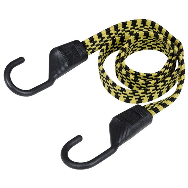 Keeper 06118 Flat Bungee Cord with Oversized Steel Core Hooks, 48"