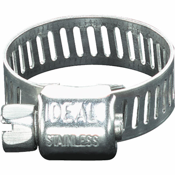 Ideal 6206053 Stainless Steel Miniature/Micro Hose Clamp, 7/16" - 25/32"