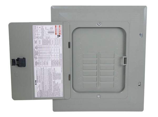 Eaton BRP12L125 Indoor Main Lug Plug-On Type BR Load Center, 24-Circuits, 125A