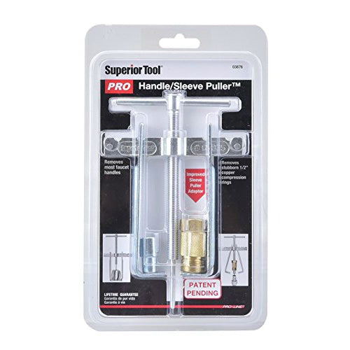 Superior Tool 03876 Pro Faucet Handle & Sleeve Puller Kit
