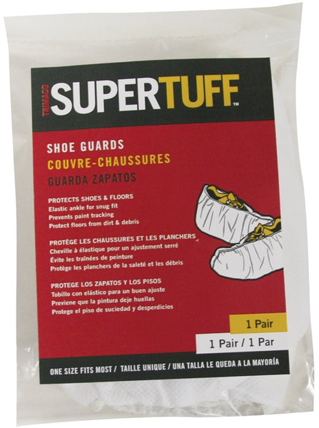 Trimaco 04501/12 SuperTuff Disposable Polypropylene Shoe Guards, 1-Pairs