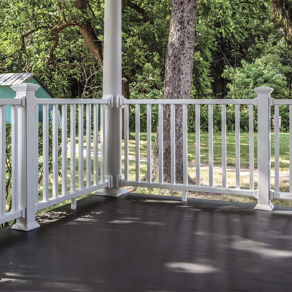 Xpanse 73012424 Select Rail Kit With Square Balusters, 8' x 36"