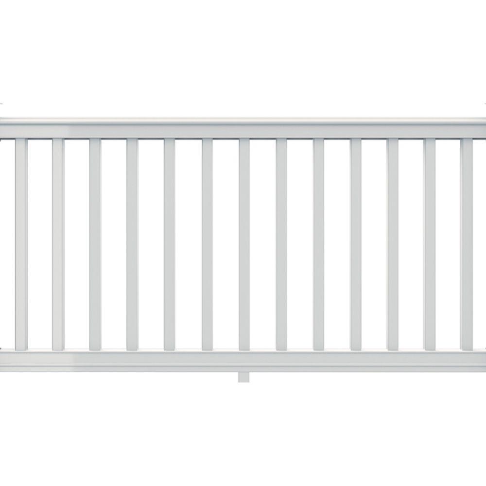 Xpanse 73012442 Premier Vinyl Rail Kit With Square Balusters, 6' x 36"