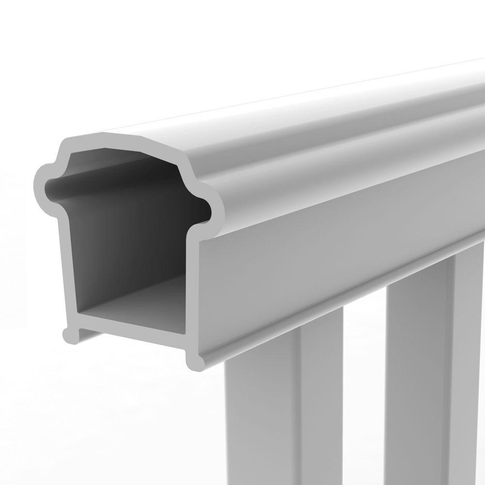Xpanse 73012448 Premier Vinyl Rail Kit With Square Balusters, 8' x 36"