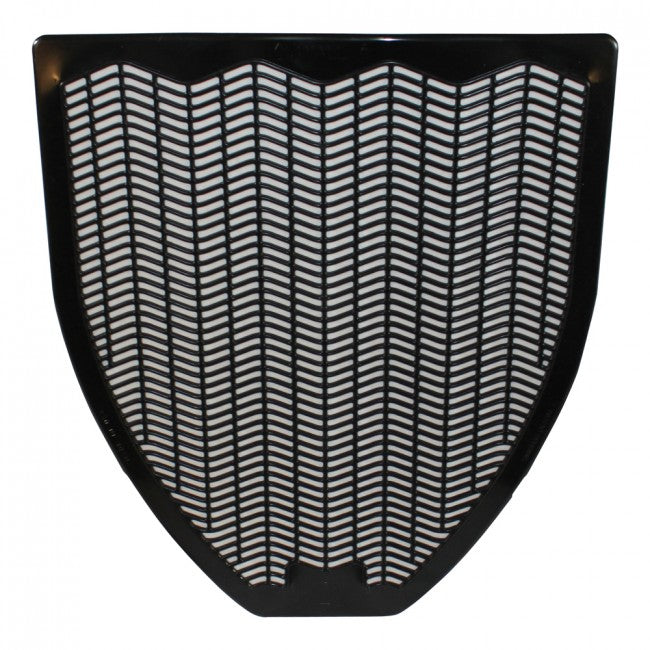 Impact 1525-5-90 Z-Mat Fragranced Urinal Mats, Fresh Blast, Black, 18.5" x .25"
