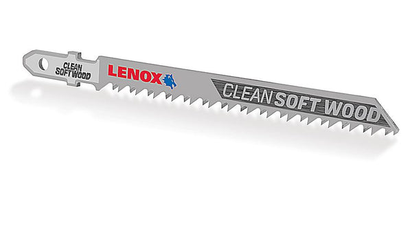 Lenox 1991401 Clean Cutting T-Shank Jig Saw Blades, 20 TPI, 3-1/2", 3-Pack