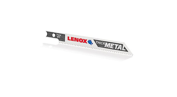 Lenox 1991563 Thick Metal Cutting U-Shank Jig Saw Blades, 14-TPI, 3-5/8", 3-Pack
