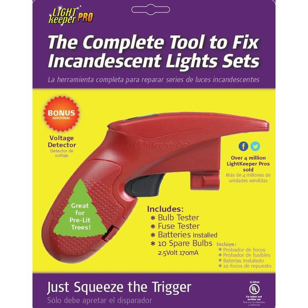 Ulta-Lit 01203-CD LightKeeper PRO Christmas Mini Light Set Repairing Tool