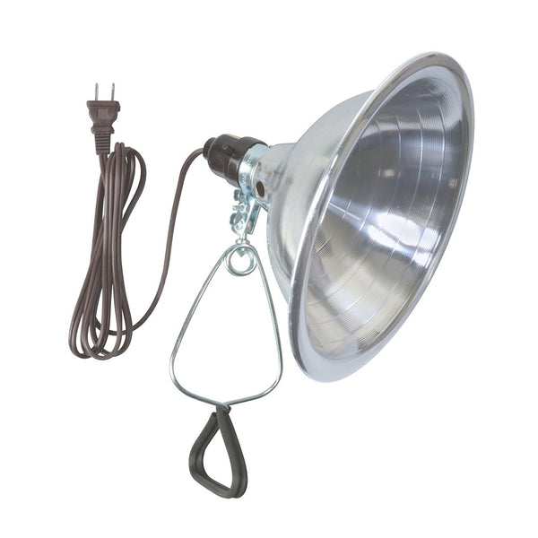 Master Electrician 151BINME Clamp Utility Lamp w/ 8.5" Reflector & 6' Cord, 150W