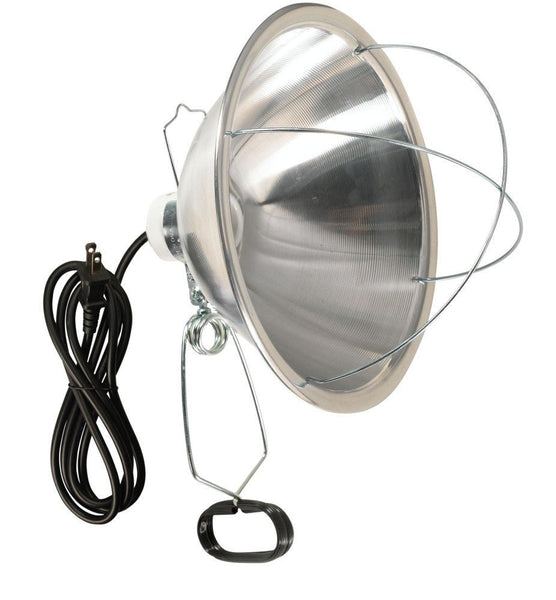 Master Electrician 166BINME Brooder Clamp Lamp with 10" Reflector & Guard, 300W
