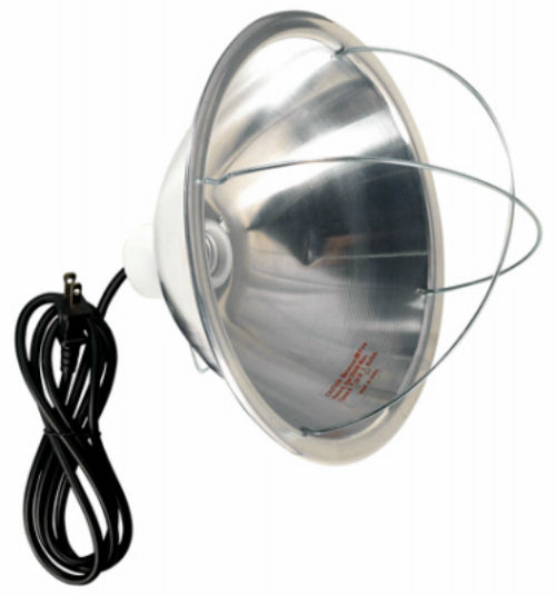 Master Electrician 165BINME Brooder Lamp with Bulb Guard & 10" Reflector, 300W
