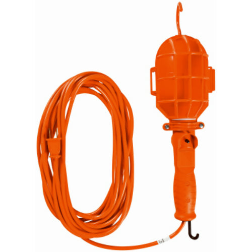 Master Electrician 200ME Trouble Light with Plastic Guard, 6' 18/2 SJTW, 75W