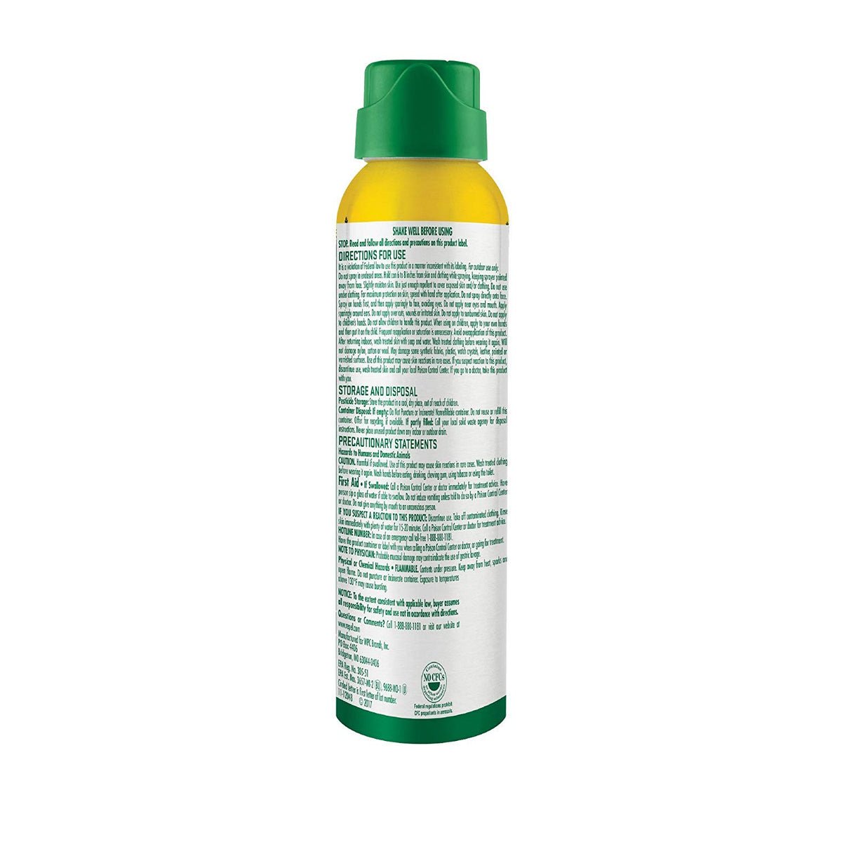 Repel HG-94133 Insect Repellent Sportsmen Formula Dry 25% DEET Aerosol, 4 Oz