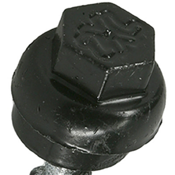 PowerPro 117465 Metal-To-Wood Self-Drilling Roofing Screws, Black,10x1.5",250-Pc