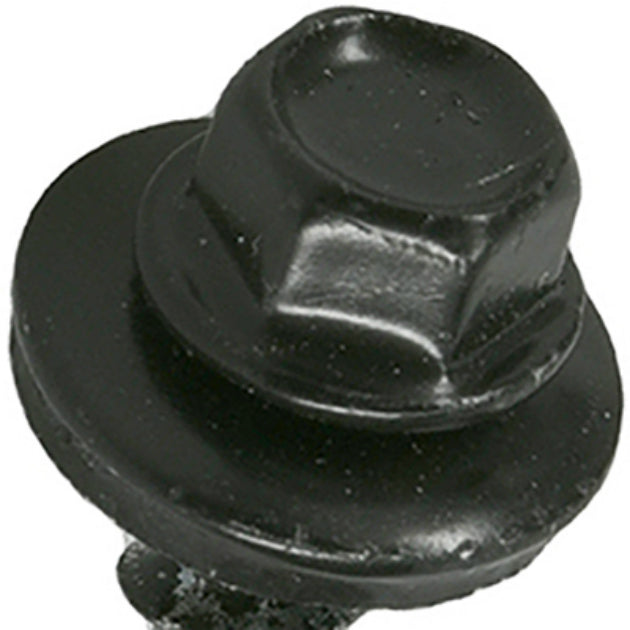 PowerPro 117500 Metal-To-Wood Self-Drilling Roofing Screws, Black,10x1.5",250-Pc