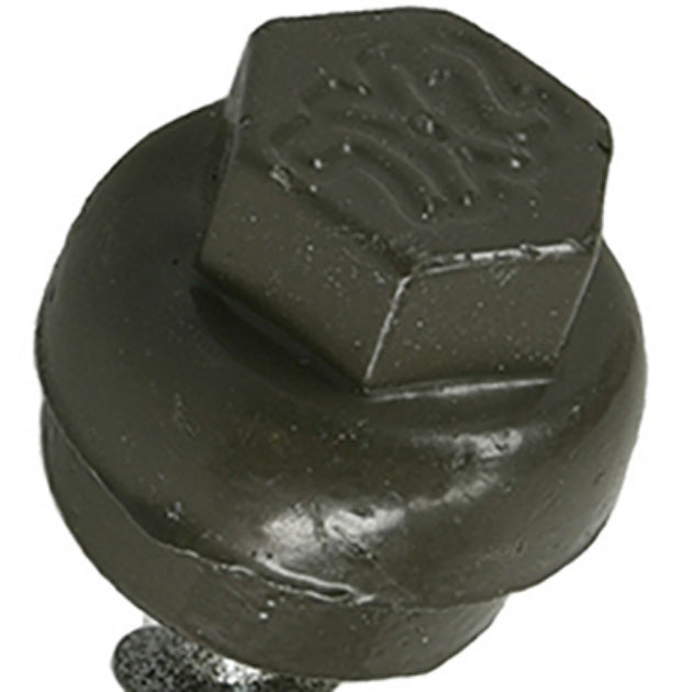 PowerPro 117940 ZXL Premium Metal-To-Wood Self-Drilling Roofing Screws, Antique Brown, 10x1.5", 1 lb