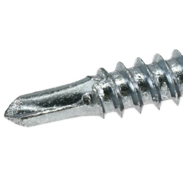 PowerPro 116128 Premium Star Drive Hex Washer Sheet Metal Screw, #12 x 2", 45-Ct