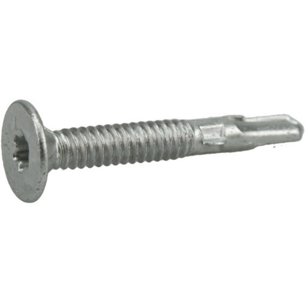 Power Pro 116149 Premium Star Drive Flat Sheet Metal Screws, #12 x 2-3/4", 30-Ct